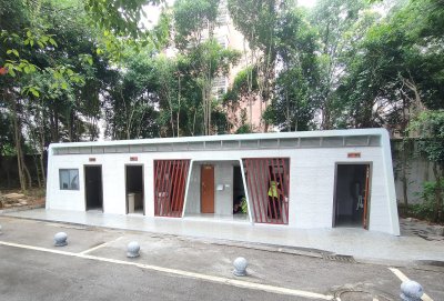 长沙洁洁环保科技开发有限公司娄底市娄星区公厕安装